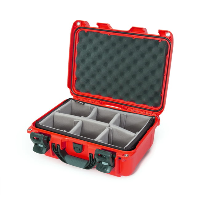 Nanuk 915 Protective Case w/Padded Divider Red Medium - Nanuk