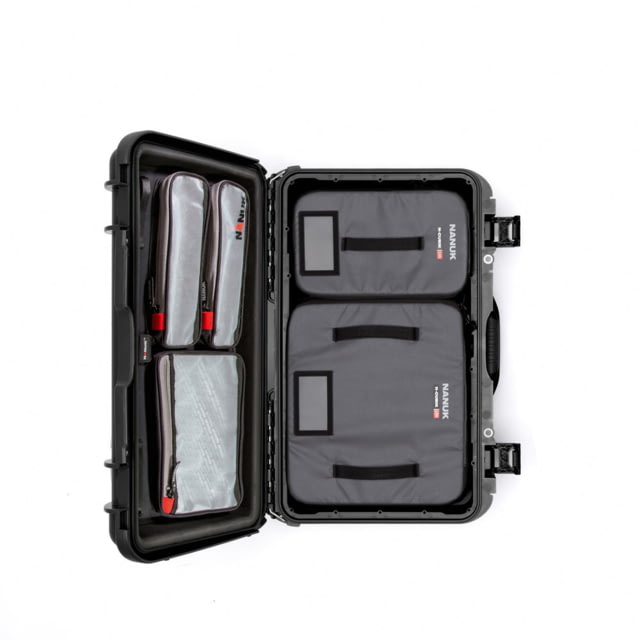 Nanuk 935 Pro Photo N-Cubik Bundle Case w/ Lid Organizer/ N-Cubik 13S / N-Cubik 13M Black Large - Nanuk