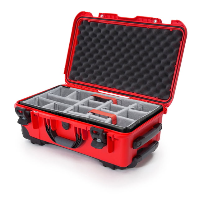 Nanuk 935 Protective Case w/Padded Divider Red Large - NANUK