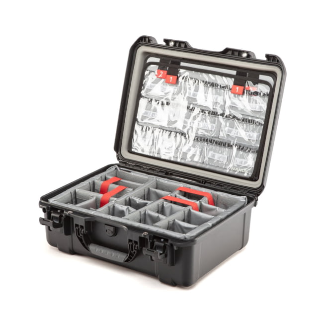Nanuk 940 EMS Case w/ Lid Organizer / Divider Black Large - Nanuk