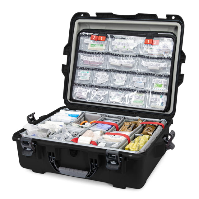 Nanuk 945 EMS Case w/ Lid Organizer / Divider Black Large - Nanuk