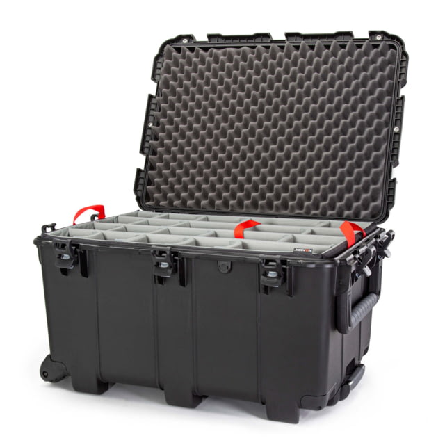 Nanuk 975 Standard Case w/ Padded Divider Black Large - Nanuk