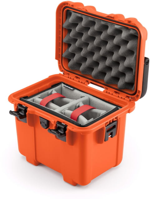 Nanuk T20 Top Loader Case w/ Padded Divider Orange Small - NANUK