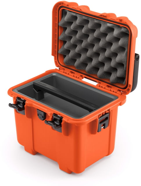 Nanuk T20 Top Loader Case with Tray & Rigid Divider Orange 11.19L Small - Nanuk