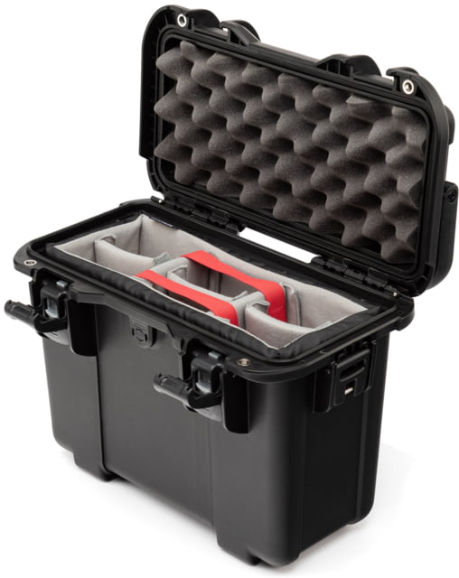 Nanuk T30 Top Loader Case w/ Padded Divider Black Medium - NANUK