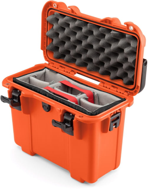 Nanuk T30 Top Loader Case w/ Padded Divider Orange Medium - NANUK