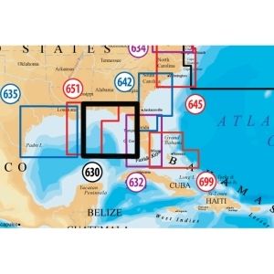Navionics Platinum Plus Eastern Gulf of Mexico Marine Digital Map MSD630P - Navionics