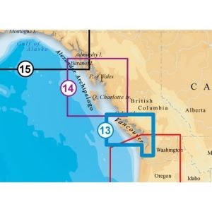 Navionics Platinum Plus Vancouver Island Digital Marine Map MSD913P - Navionics