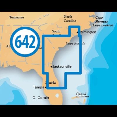 Navionics Platinum+ SD 642 S Carolina-N Florida New Condition - Navionics