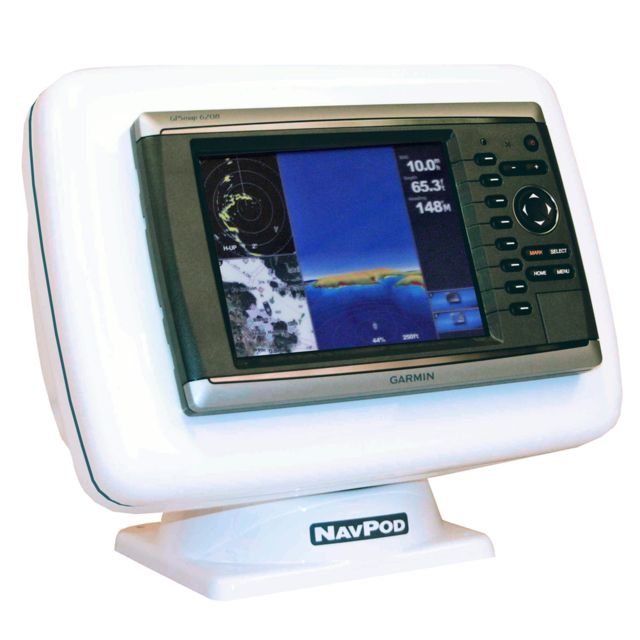 NavPod PowerPod Precut f/Garmin GPSMAP 6008 & 6208 - Navpod
