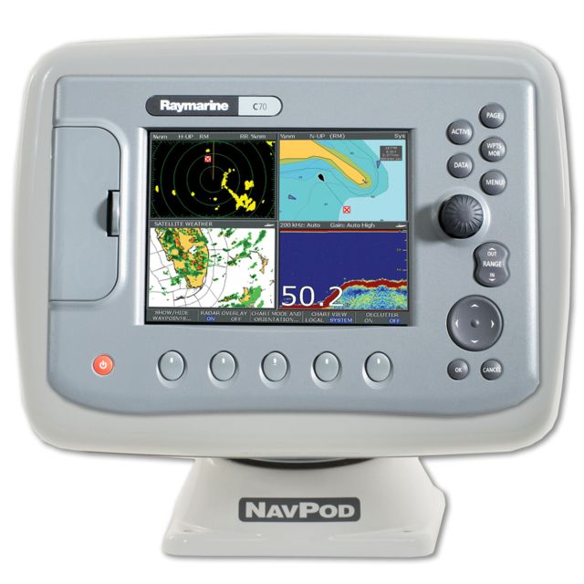 NavPod PowerPod Precut f/Raymarine C70 - Navpod
