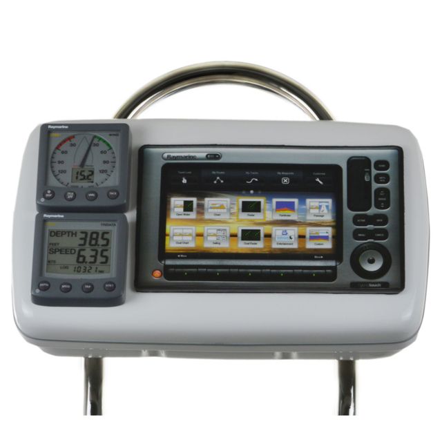 NavPod SailPod Precut f/Raymarine C90W & E90W 2 ST60s f/12" Guard