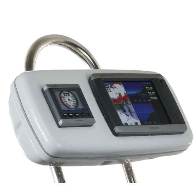 NavPod SystemPod Pre-Cut f/Garmin 5008/5208 & 1 Instrument f/9.5" Wide Guard