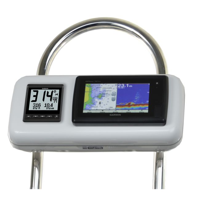 NavPod SystemPod Pre-Cut f/Garmin 7xx and 7x Series & 1 Instrument f/12" Wide Guard