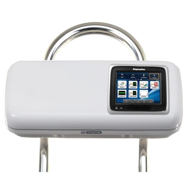 NavPod SystemPod Pre-Cut f/Raymarine a65/a67/a68 w/Space On The Left f/9.5" Wide Guard