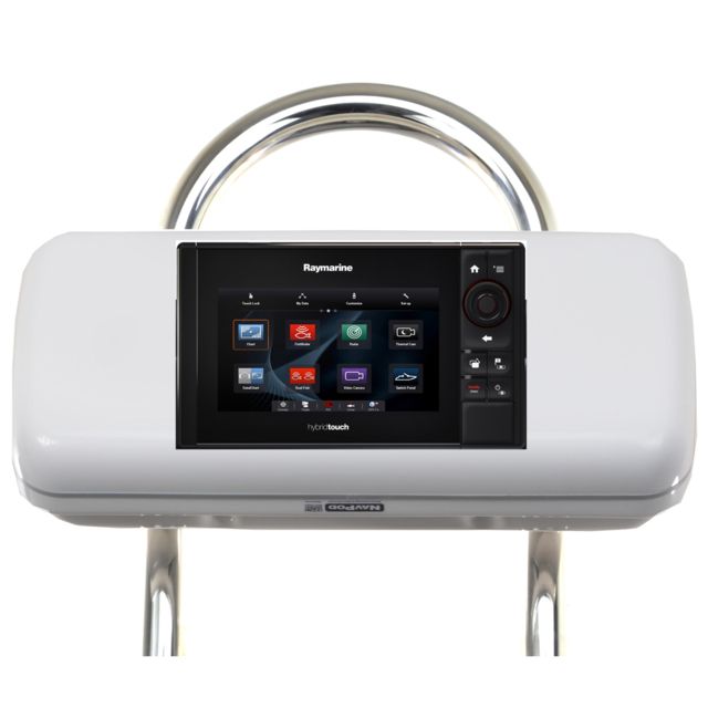NavPod SystemPod Pre-Cut f/Raymarine eS75/eS77/eS78 Mounted in the Center f/9.5" Wide Guard - Navpod