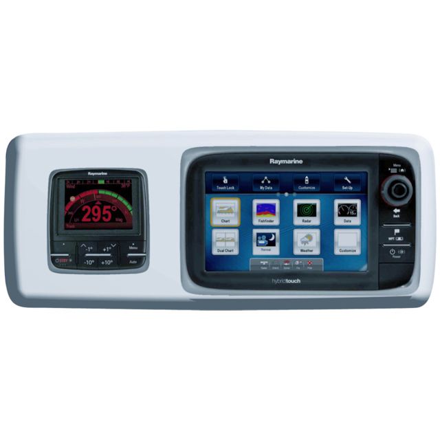 NavPod SystemPod Precut f/Raymarine e9 Plus Space f/12" Wide Pedestal Guard