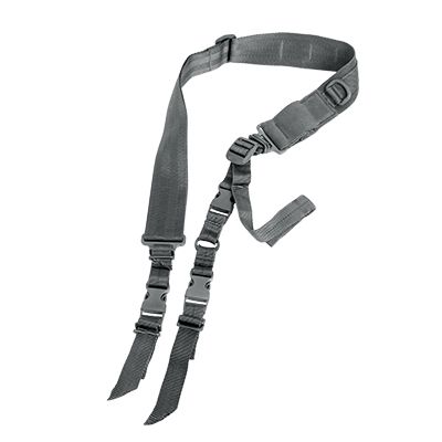 NcSTAR 2 Point Tactical Sling System Urban Gray 1-to-2-Point Convertible - Ncstar