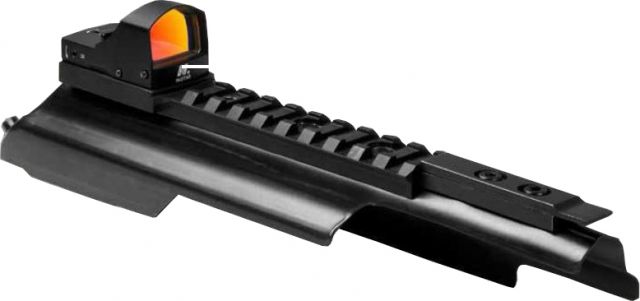 NcSTAR AK Receiver Cover w/ Built In Tactical Red Dot Sight DMAKR - Ncstar