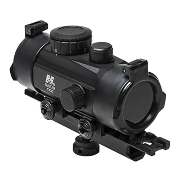 NcSTAR AR Combo/Carry Handle Adapter/Red Reflex Sight w/ Integrated Weaver Mount Black - Ncstar