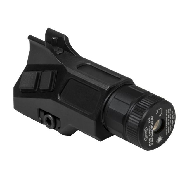 NcSTAR AR15 Green Laser with A2 Iron Front Sight Post Black - Ncstar