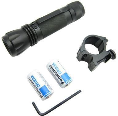 NCSTAR 3W 160 LUMEN LED FLASHLIGHT