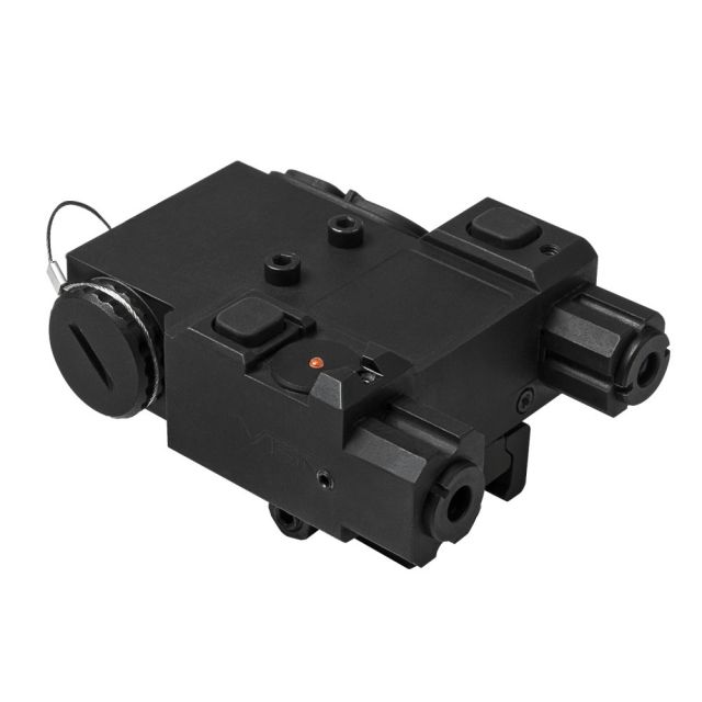 NcSTAR Laser Sight Box w/IR and Green LaserLocking QR MountPressure Switch Black - Ncstar