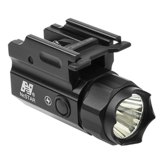 NcSTAR Pistol/Rifle LED QR Strobe Flashlight 150 Lumens Black