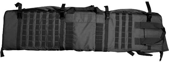 VISM Soft Rifle Case w/ Pals Webbing 48in Black