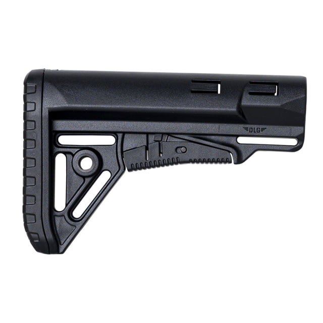 VISM Sharp Commercial Stock Adjustable Stock with Metal QD Bases Black Polymer DLG-131 - Vism