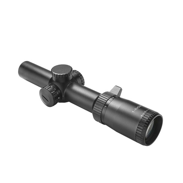 NcSTAR STR Series Full-Size Scope Rifle Scope  30mm Tube Green/Red Illumination Low Power Variable Reticle Green Lens Black - Ncstar