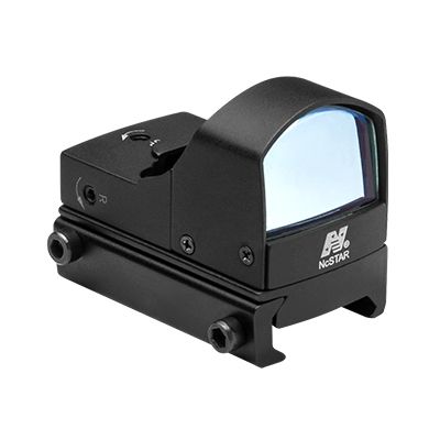 NcSTAR Tactical Red Dot Sight Black w/ On/Off Switch Micro Green Dot Reflex Optic