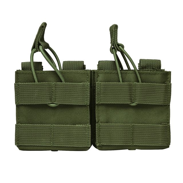 NcSTAR Vism AR10/M1A/FAL .308 Dual Magazine Pouch Green - Ncstar