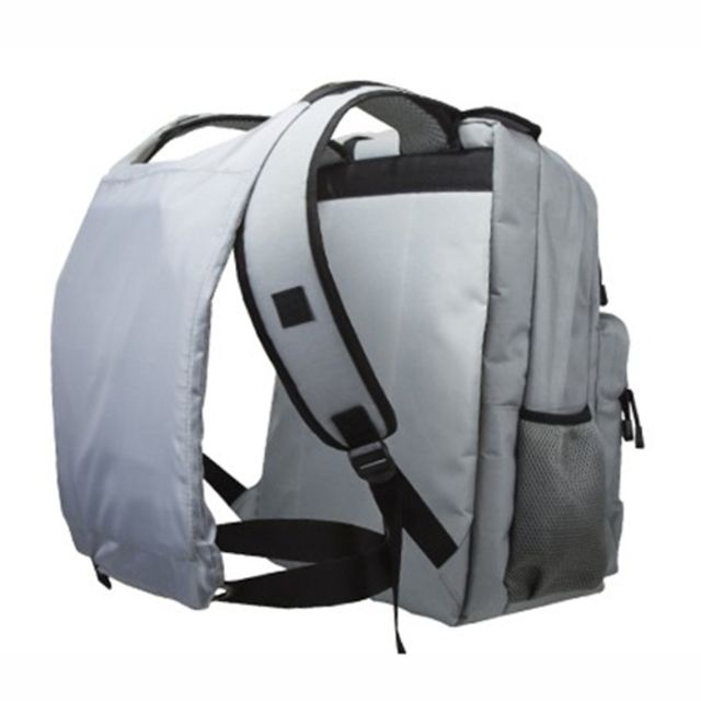 NcSTAR VISM GuardianPack Backpack with Front/Rear Compartments for Soft Body Armor Armor Not Included Light Gray - Ncstar