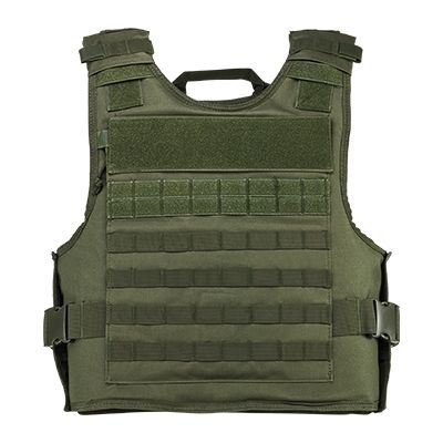 NcSTAR Vism Plate Carrier W/External Hard Armor Pockets Green 2XL - Ncstar