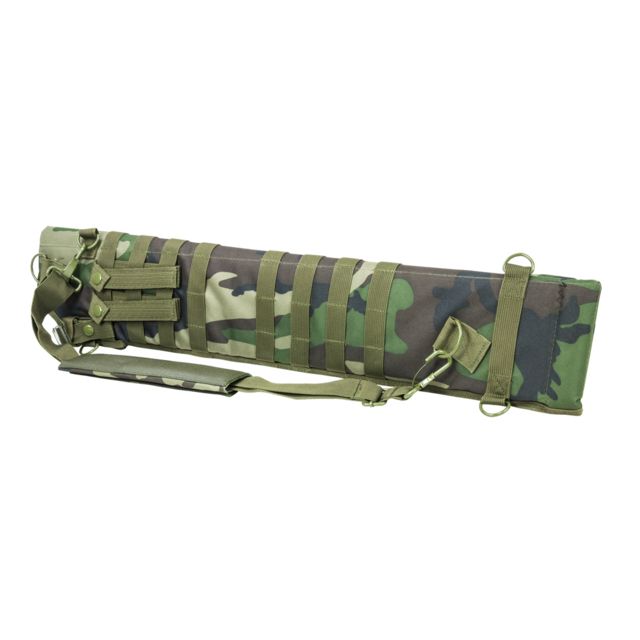 NcSTAR Vism Tactical Shotgun Scabbard 29in Woodland Camo