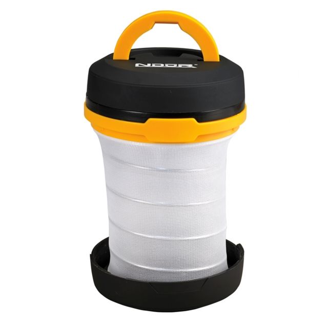 NDuR Pop-Up LED Lantern w/ Flashlight Black/Yellow - Ndur