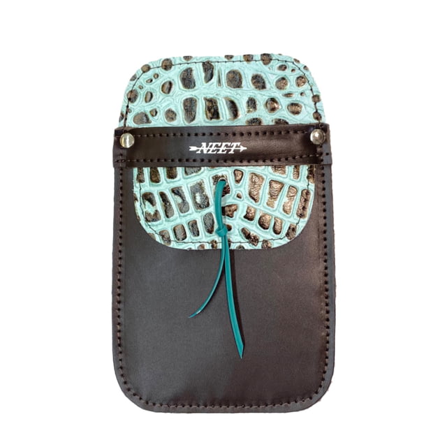 Neet Alligator Embossed Pocket Quiver Turquoise 6 Arrow - Neet