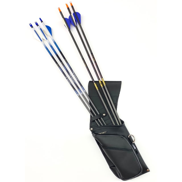 Neet N-490 Leather Field Quiver Black 10 Arrow RH - Neet