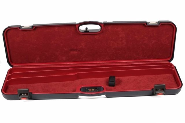 Negrini Combo Case Auto/Pump Shotgun Hard Case Up to 36in Barrel Navy/Bordeaux - Negrini