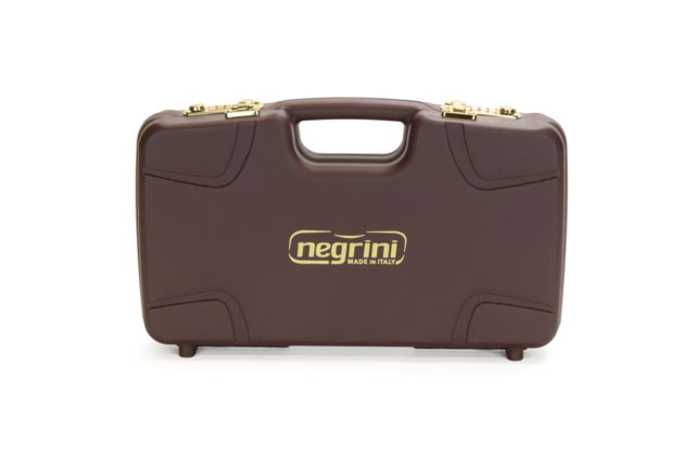 Negrini Hybri-Tech RMR Capable Locking Pistol Case Brown/Brown Full Size Pistol - Negrini