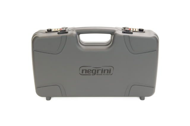Negrini Hybri-Tech RMR Capable Locking Pistol Case Gray/Black Full Size Pistol - Negrini