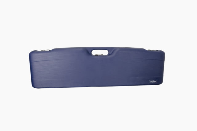 Negrini OU SXS Hybrid Double Wall Shotgun Case For 2 Barrel Combos w/Chokes 37in Cobalt Blue - Negrini