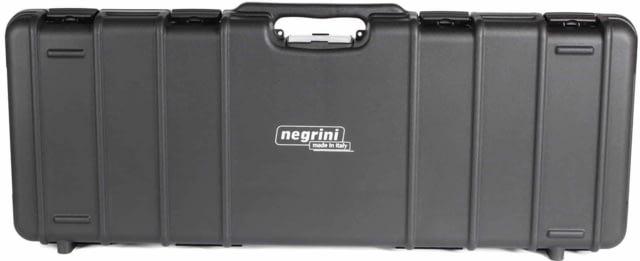 Negrini Tactical Rifle Case Solid Velvet Covered Foam 44' max 36inL x 14inW x 5inD Black/Black 1690ISY - Negrini