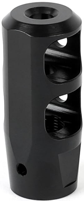NEMO Arms Builder DC-1 Muzzle Brake .223/5.56mm 1/2x28 TPI Bead Blasted w/Black Oxide Black - Nemo Arms