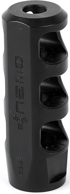 NEMO Arms Builder DC-1 Muzzle Brake 30 cal/7.62mm 5/8x24 TPI Bead Blasted w/Black Oxide Black - Nemo Arms