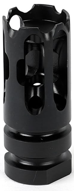 NEMO Arms Builder Muzzle Compensator .223/5.56mm 1/2x28TPI Bead Blasted w/ Black Oxide Black - Nemo Arms