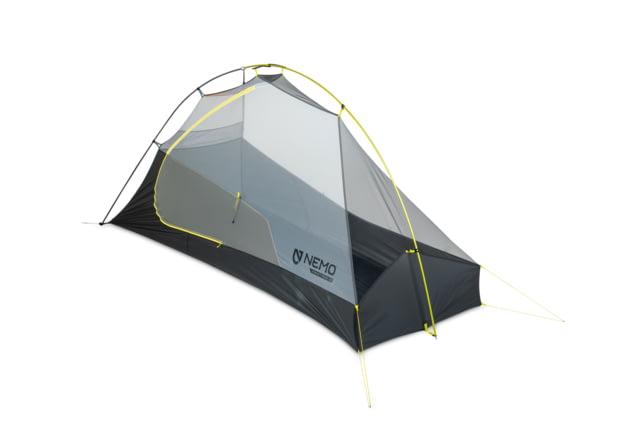 Nemo Equipment Open Box Dealer Demo NEMO Equipment Hornet OSMO Ultralight Backpacking Tent 1 Person Birch Bud / Goodnight Gray - $439.49 at Optics Planet