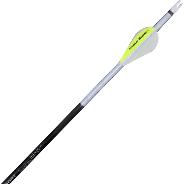 New Archery Products NAP Quikfletch Twister Fletch Rap 1208491 White/Yellow - New Archery Products