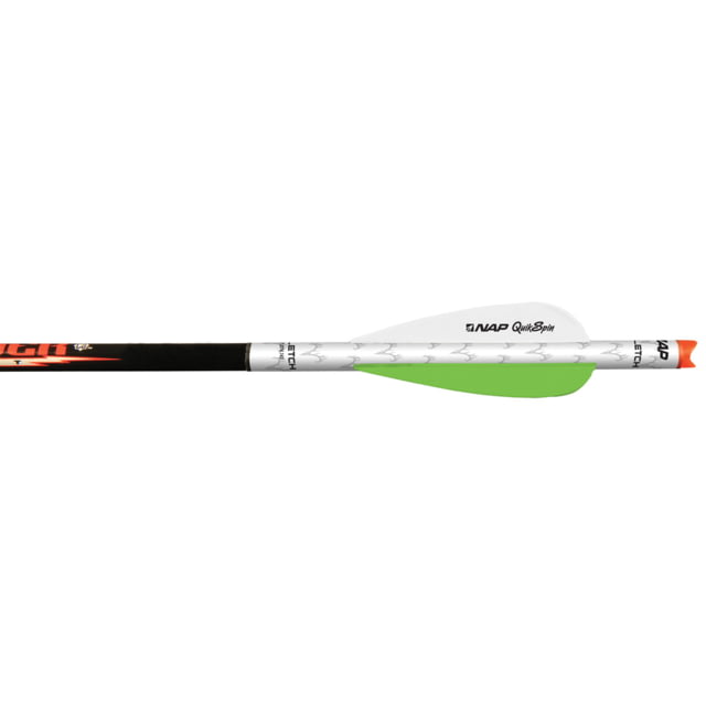 New Archery Products NAP Quikfletch Twister Fletch Rap White/Green